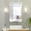50x76 Beveled Edge Bathroom Mirror Cabinets 1