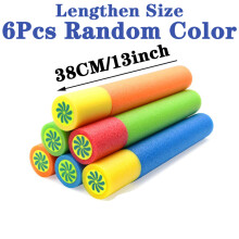 (1) 6/8Pcs Foam Water Guns Toys For Kids Outdoor Beach Swimming Pool