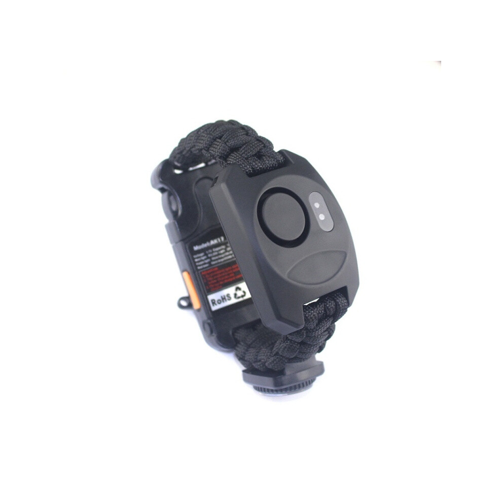 Multifunctional Braided Paracord Wristwatch Alarm Bracelet Outdoor Survival Bracelet 9072918078342
