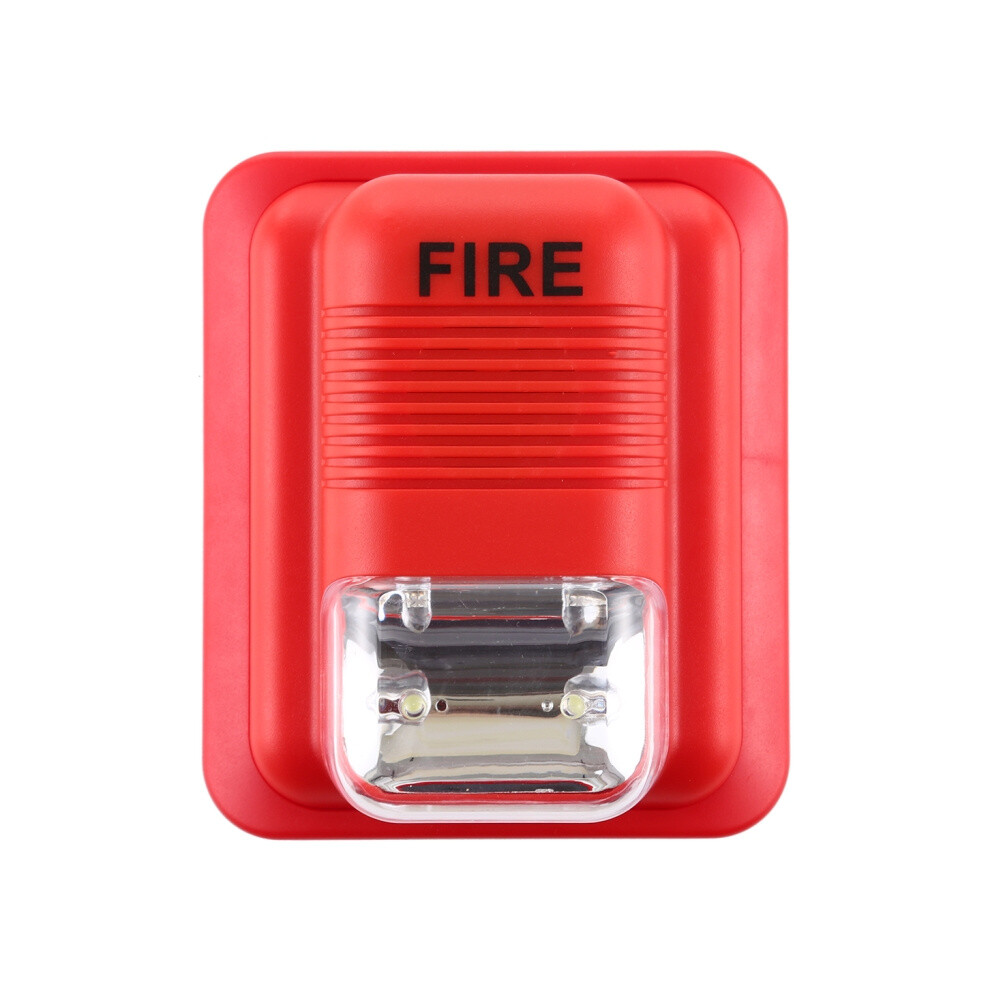 Fa-01 Wired Fire Alarm Sensor With Audible And Visual Sound And Light 9072918075808