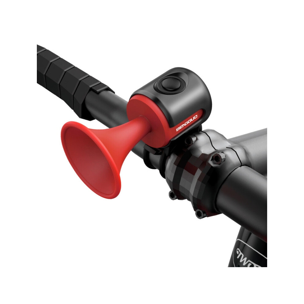 Bg-3502 Compact Portable Electric Horn Compatible Bicycles And Children (Red) Gifts:blue 9072918075280
