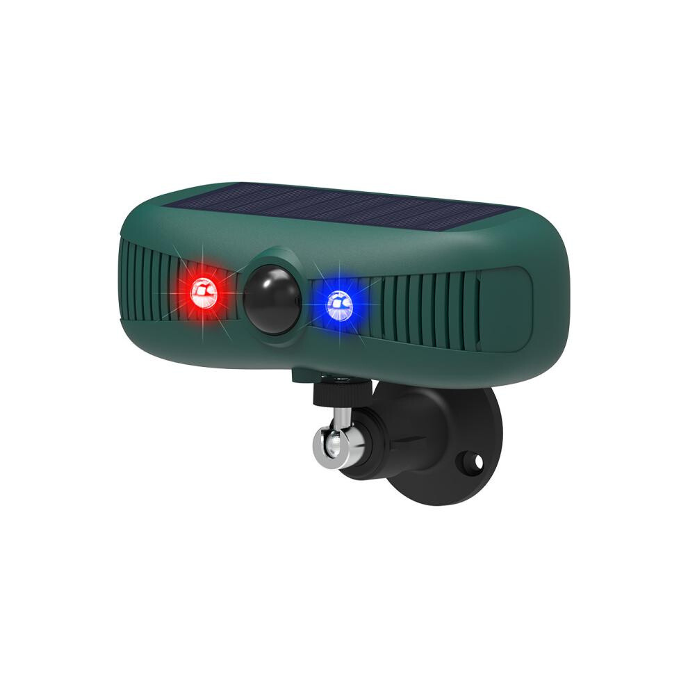 N911y Outdoor Infrared Sensor Sound And Light Alarm Solar-Powered Ultrasonic Animal Repeller Gifts:n911y 9072918075914