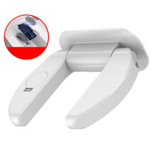 Blocco di sicurezza per bambini con allarme (bianco) - Non richiede forature. Compatibile con un solo utente. Regali: Bianco