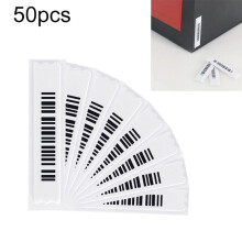50-Piece Pack Of Anti-Theft Soft Tags, Acoustic Magnetic Door Alarm, Dr Magnetic Strip, Product Barcode Magnetic Stickers Gifts:DR Label