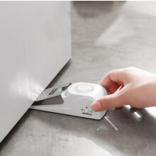 Haohe Smart Deurstopper Anti-diefstal Alarmapparaat, compatibel met reizen, zakenreizen en beveiliging in accommodaties