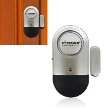 Doberman SE-0701 - Alarme magnétique ovale antivol pour portes et fenêtres - Détecteur de mouvement ultra-puissant - Idée cadeau : SE-0701