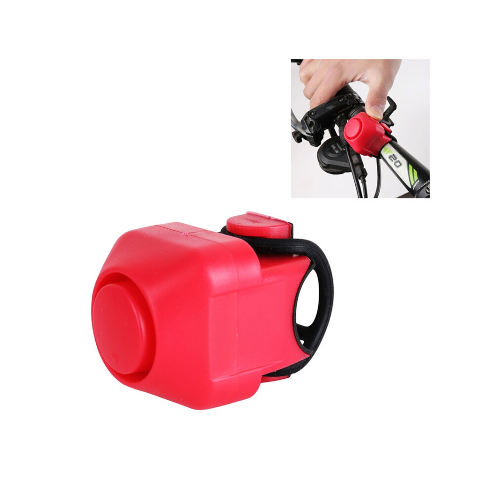 Electric Bicycle Horn With Bell (Color Gifts: Red) Gifts:bicycle Electric Horn(Red) 9072918077888