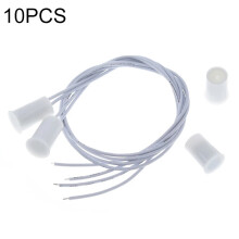 Interrupteur magnétique d'alarme de porte encastré RC-33, vendu par lot de 10 (cadeaux : RC-33)