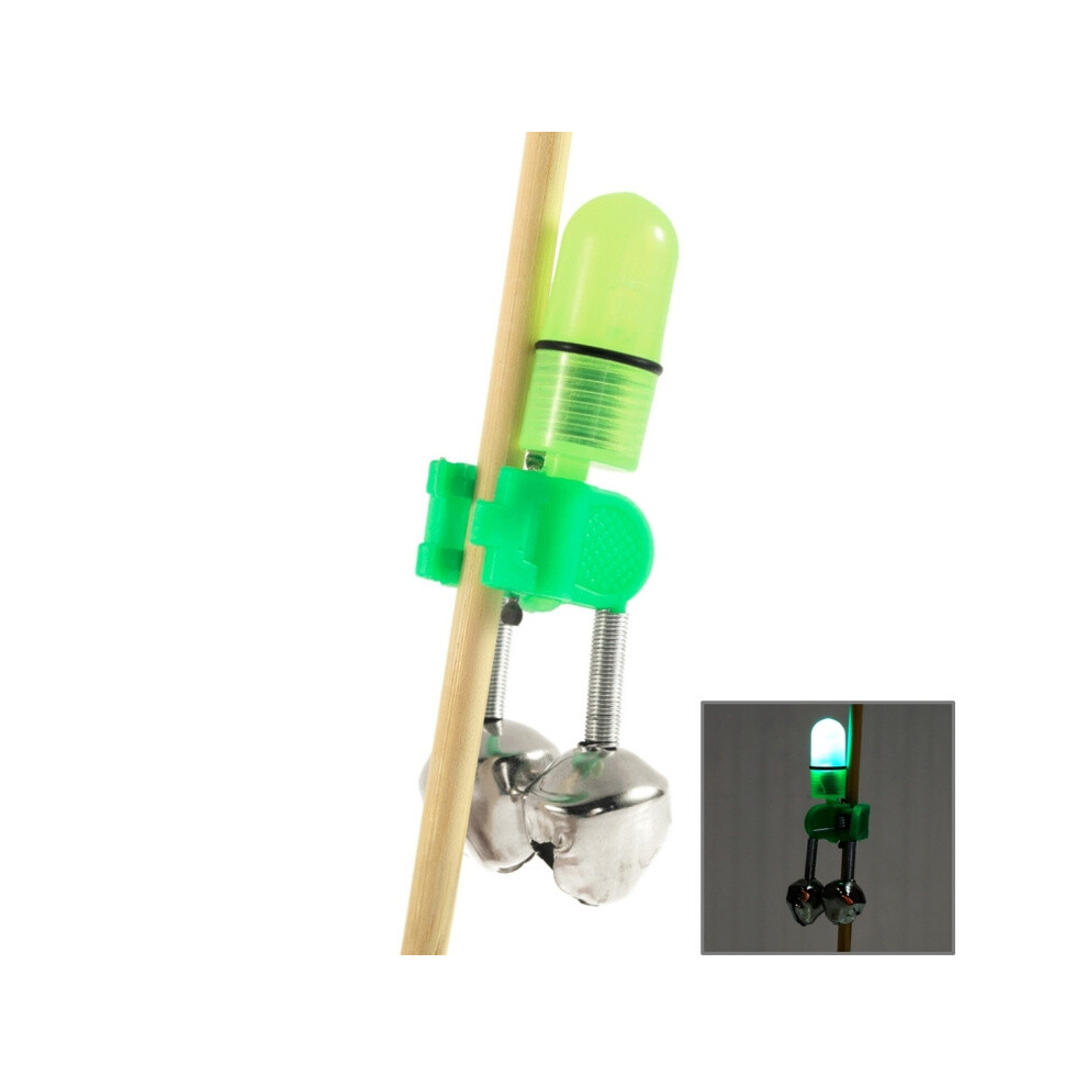 Fishing Bell Bite Alarm With Night Light, 10 Pieces/Pack Gifts:fishing Alarm Bells 9072918073699