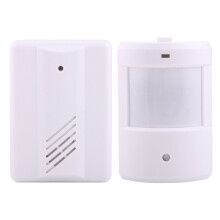 Timbre inalámbrico con alarma de bienvenida y detector de cuerpo humano infrarrojo tipo dividido YF-0155: Regalos: YF-0155