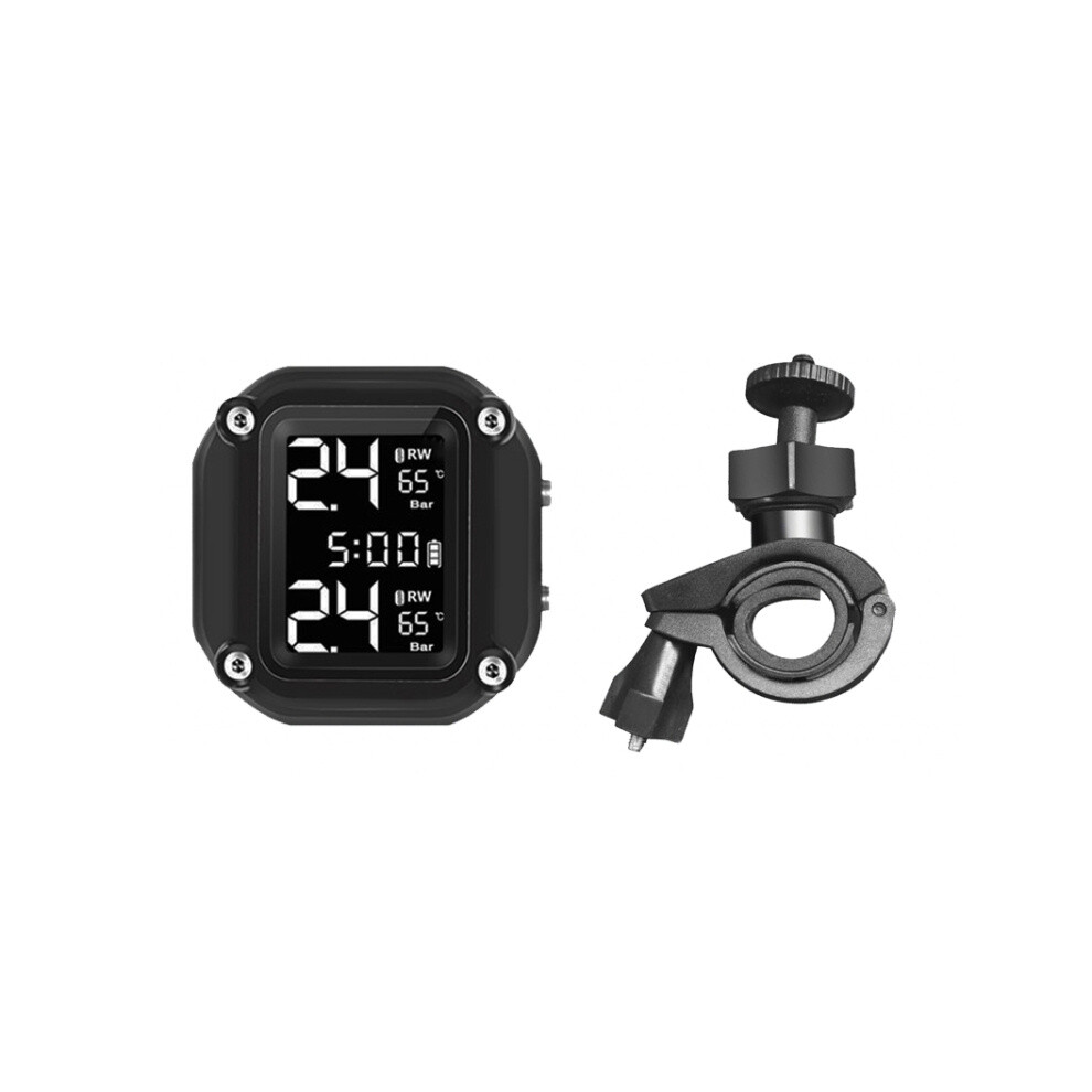 M4 Standard Motorcycle Tire Pressure Monitoring System With Stand (Color Gifts: Black) Gifts:m4 9072918082028