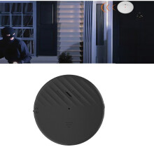 C100 125 dB Vibrationsalarm, Tür- und Fensteralarm, Heim-Sicherheitsalarm (Schwarz) Geschenke: Schwarz