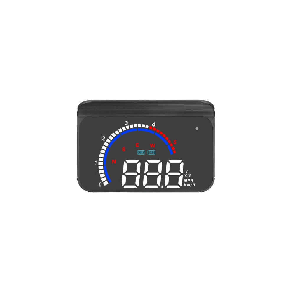 M13 Plus Obd2+Gps Mode Vehicle Head-Up Display (Hud) Overspeed/Rpm/Water Temperature Alarm/Fault Code Clearing Gifts:m13 Plus 9072918079486