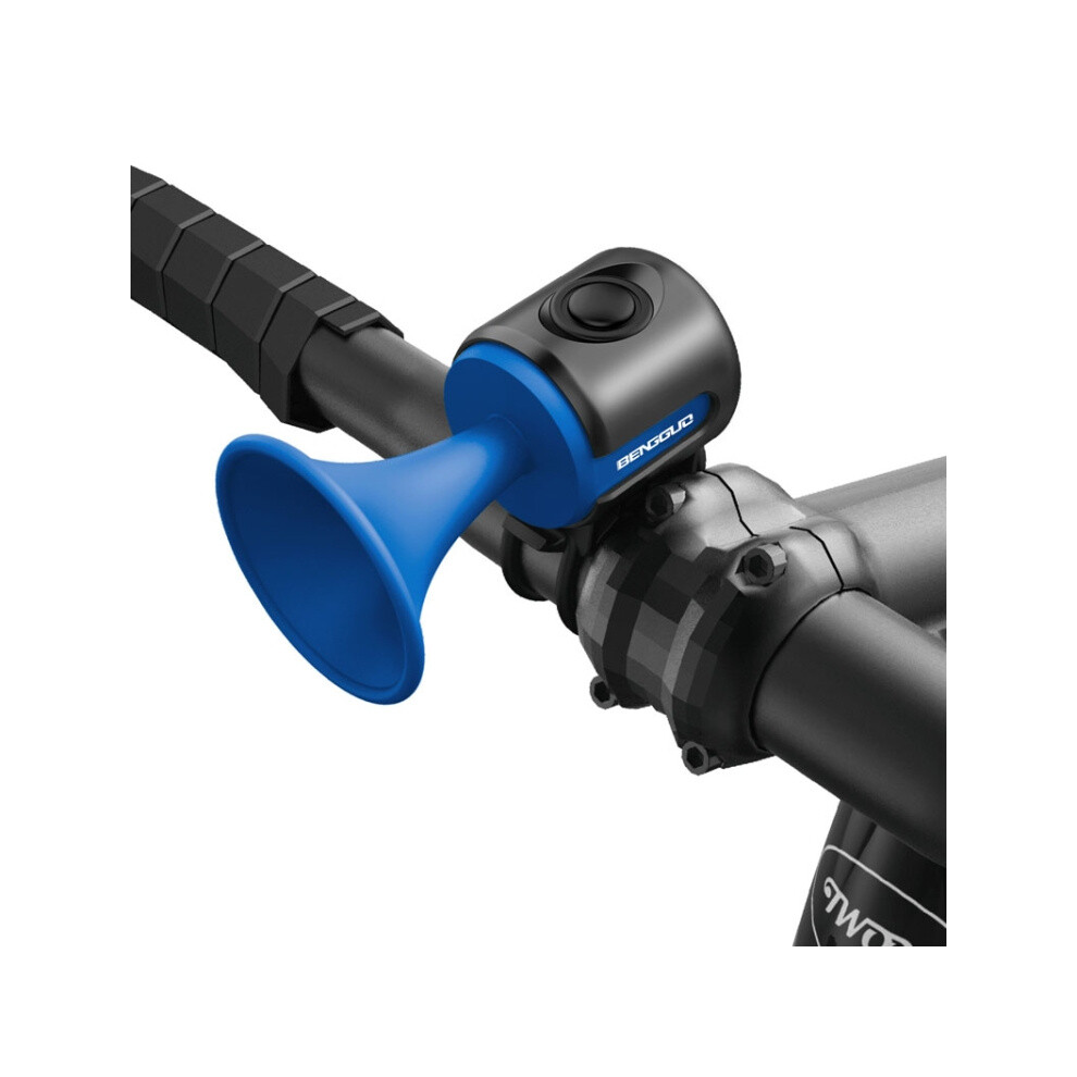 Bg-3502 Compact Portable Electric Horn Compatible Bicycles And Children (Blue) Gifts:bg-3502 Electric Horn (Blue) 9072918075297