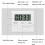 Kitchen Baking Timer/Student Learning Reminder Timer (White) Gifts:Student Learning Reminder Timer 5