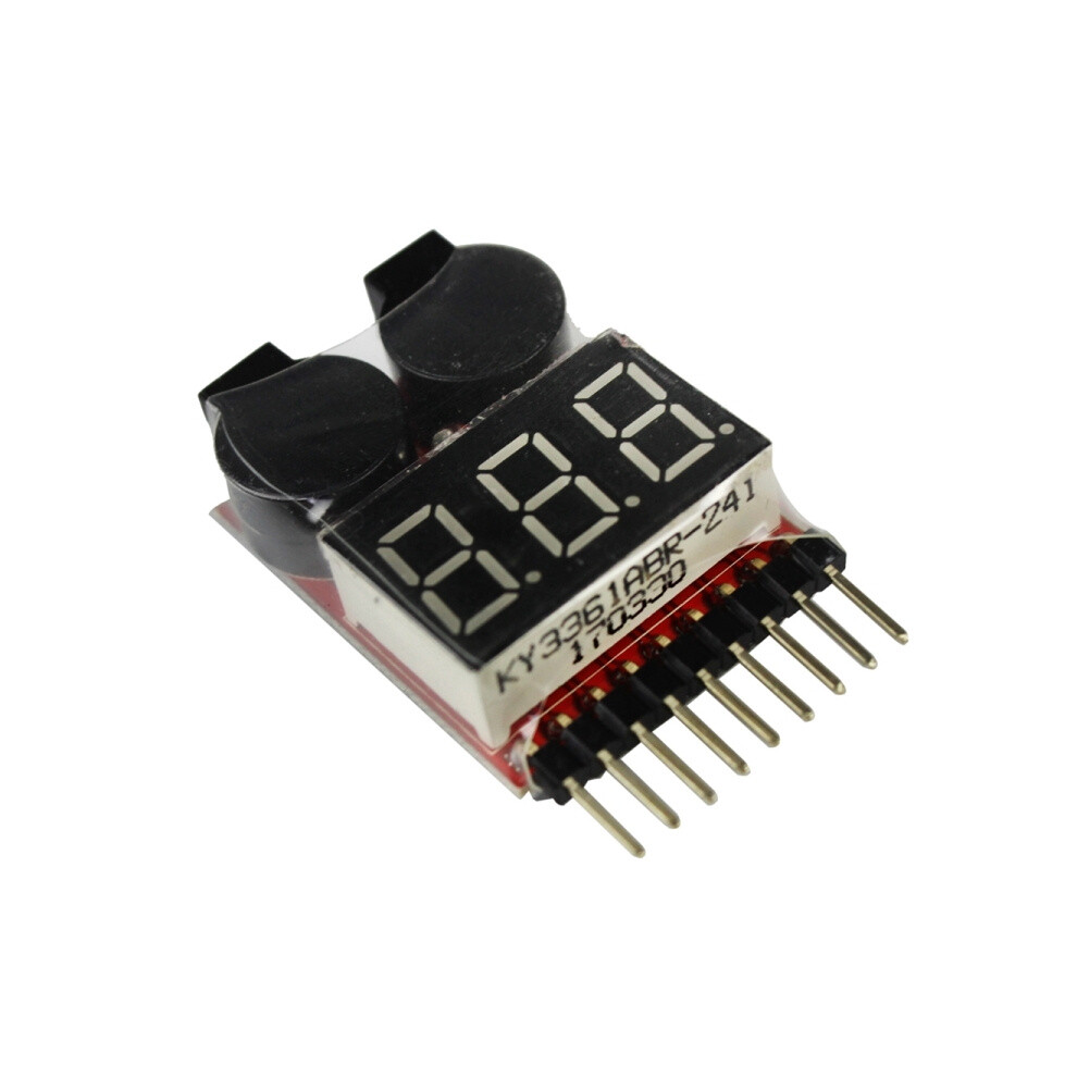 Battery Voltage Tester Low Voltage Buzzer Alarm Gifts:battery Voltage Tester 9072918075815