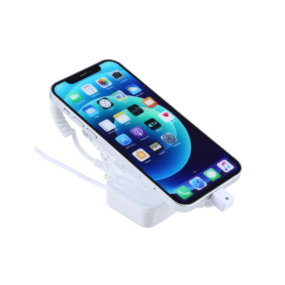 S15 Cup-Shaped Anti-Theft Mobile Phone Display Stand/Touch Alarm, 8-Pin Interface Compatible Apple Devices Gifts:s15 8 Pin 9072918079622