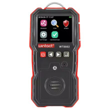 Wintact Wt8802 Hydrogen Sulfide Monitor - Professional Refillable Gas Sensor, High-Sensitivity Digital Audible, Visual, And Vibration Alarm, H2S Dete