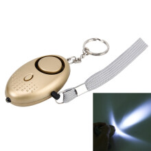 Alarma de autodefensa personal Sincote Sct-032 de 130 decibelios (Color: Dorado) Regalos: SINCOTE