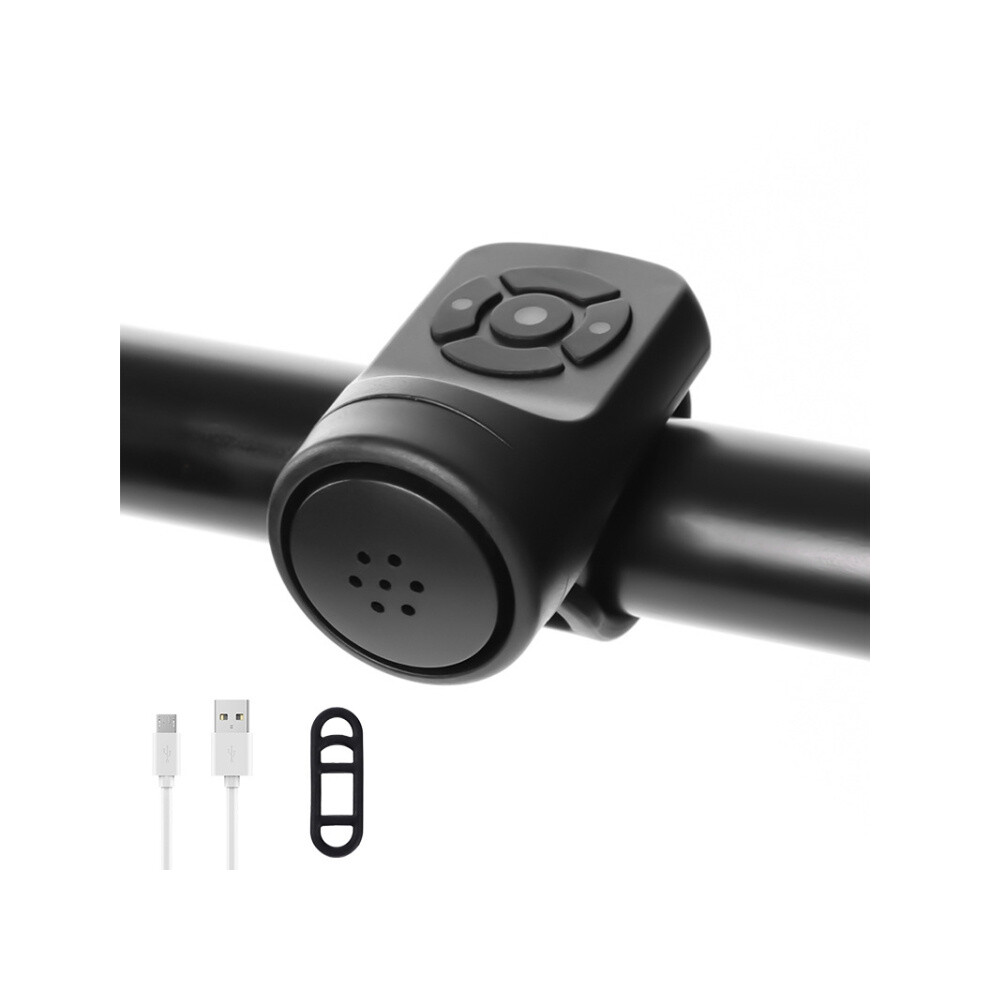 120Db Bicycle Charging Horn With 4 Modes, Ultra-Loud Mountain Bike Electric Bell, Cycling Equipment Accessories Gifts:120db 9072918082042