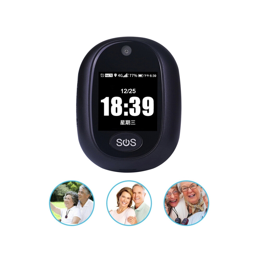 Reachfar Rf-V45-A Touchscreen Gps Tracker Supports Sos/Fall Alarm Monitoring/Video Calling/4G Lte Network Compatible Asia/Europe/Africa/Australia (Co 9072918080192