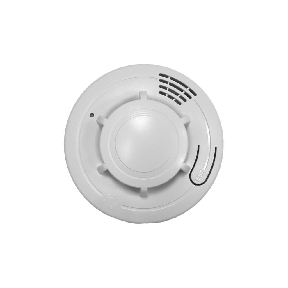 Hd-001 Smoke Alarm, Home Fire Detector, Fire Alarm With Audible And Visual Effects (White) Gifts:hd-001 9072918075907
