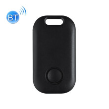 Zwei S6 Square Bluetooth-Tracker zur Verlustsicherung, kompatibel mit Schlüsseln, Taschen und Gepäck; Zwei-Wege-Alarm. Geschenkidee: Schwarz