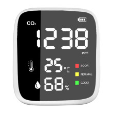 DM1308B Koolstofdioxidedetector met LED-display Cadeau: DM1308B