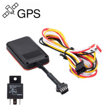 Tk108 2G 4-Pin GPS-Tracker Echtzeit-Fahrzeugortung Unterstützt AGPS mit Relais und Batterie (inkl. Zubehör: 4-Pin)