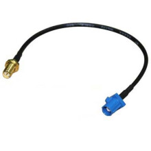 Car Gps Adapter Cable (Blue) Gifts:Fakra C Male to RP-SMA