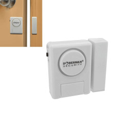 Alarme antivol sans fil Doberman SE-0119 pour porte, télécommande, induction magnétique - Cadeau : SE-0119