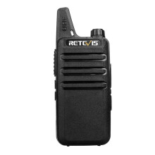One Pair Of Retevis Rt622 Euroband 400-480Mhz 16-Channel Dual-Purpose Handheld Radios/Walkie-Talkies, European Standard (Black). Gifts:RT622, EU Plug