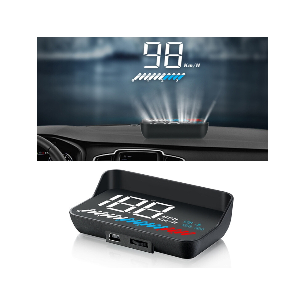 M7 3.5-Inch In-Vehicle Obd2 + Gps Hud Head-Up Display Gifts:m7 9072918081076