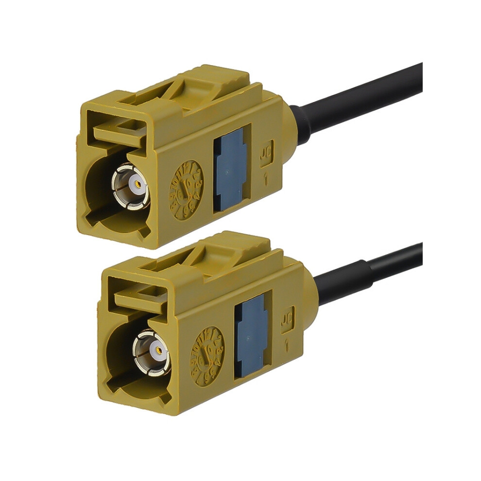 20Cm Fakra K Female To Female Rg174 Extension Cable Gifts:fakra K Female To Fakra K Female 9072918081359