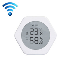 Capteur de température et d'humidité sans fil pour maison connectée Tuya LQ-WS1 (Cadeaux) : LQ-WS1