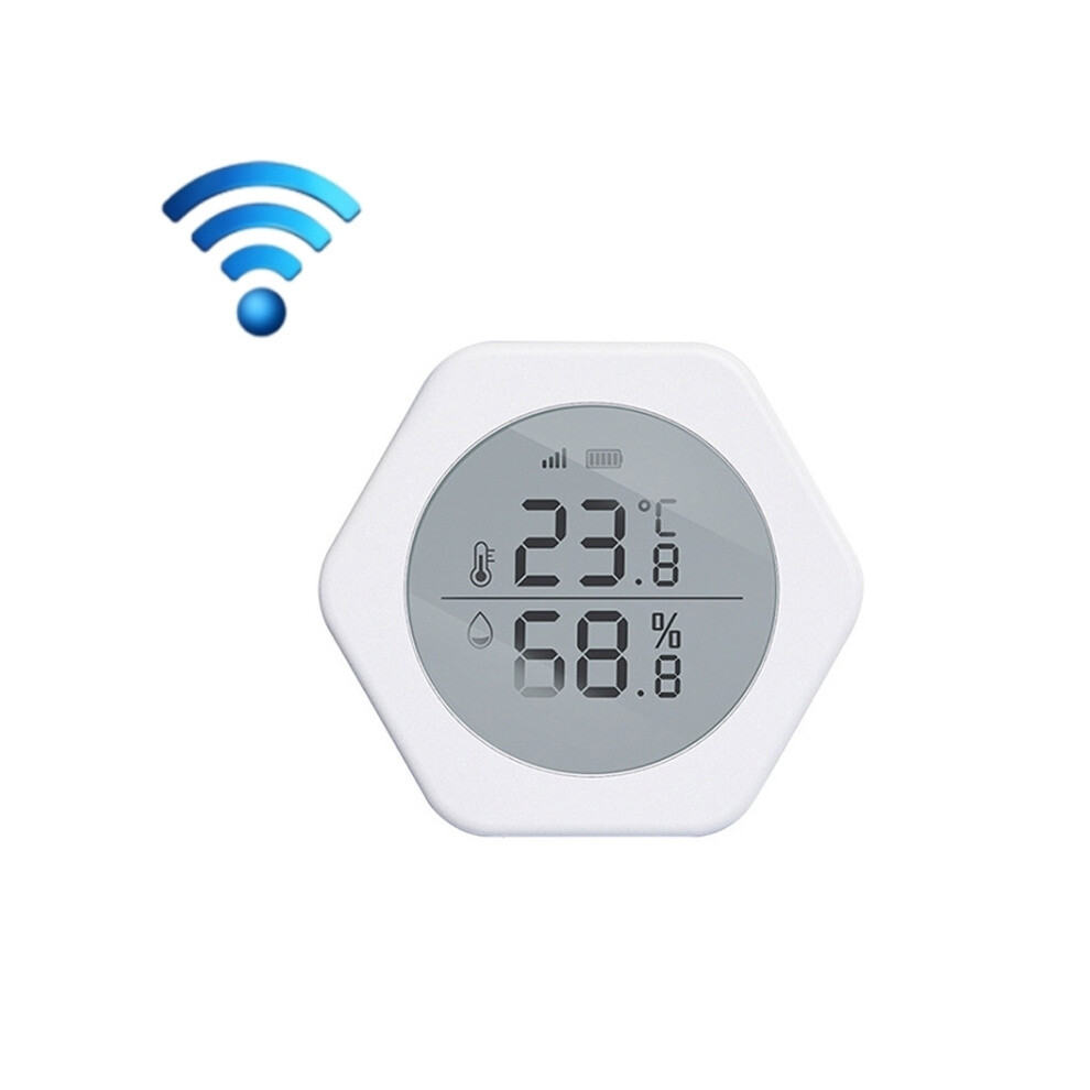 Lq-Ws1 Tuya Smart Home Indoor Wireless Temperature And Humidity Sensor Gifts:lq-Ws1 9072918082660