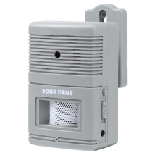 300D Drahtlose Besucher-Alarm-Türklingel (Grau) Geschenke:300D