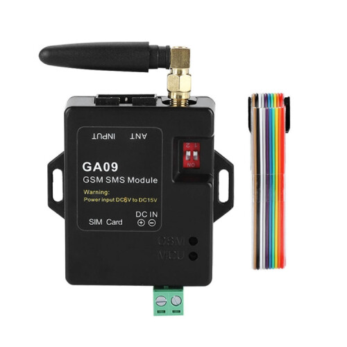 Module d'alarme téléphonique GSM/SMS Ga09 Mini à 8 canaux avec télécommande et entrée mobile