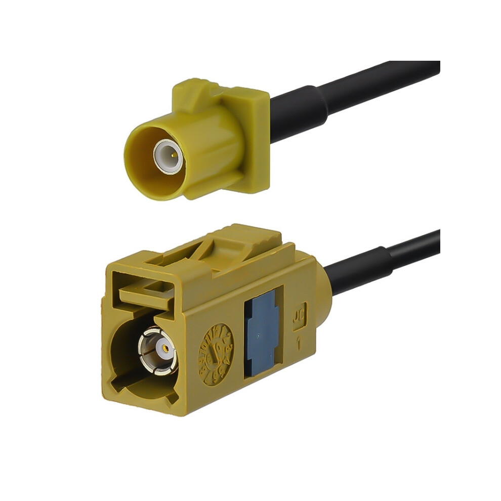 20Cm Fakra K Male To Female Rg174 Extension Cable Gifts:fakra K Male To Fakra K Female 9072918083360