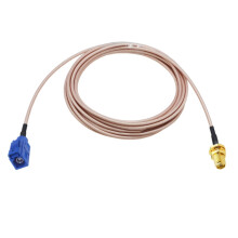 20Cm Antenna Extension Rg316 Coaxial Cable (Sma Female Connector, Fakra E Female Connector) Gifts:SMA Female to Fakra E Female