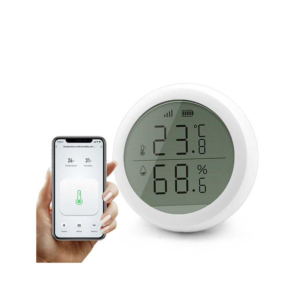 The Lq-698 Tuya Smart Home Wireless Temperature And Humidity Detector Requires A Gateway (Tbd05620685) Compatible Use. 9072918080666