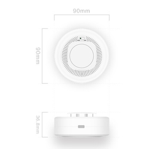 Detector de humo inteligente inalámbrico Zigbee: Regalos: Zigbee Graffiti 2