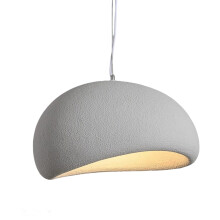 60CM Creative Personalized Chandelier Indoor Ceiling Light E27 Retro Pendant Light Modern Grey Pendant Lights