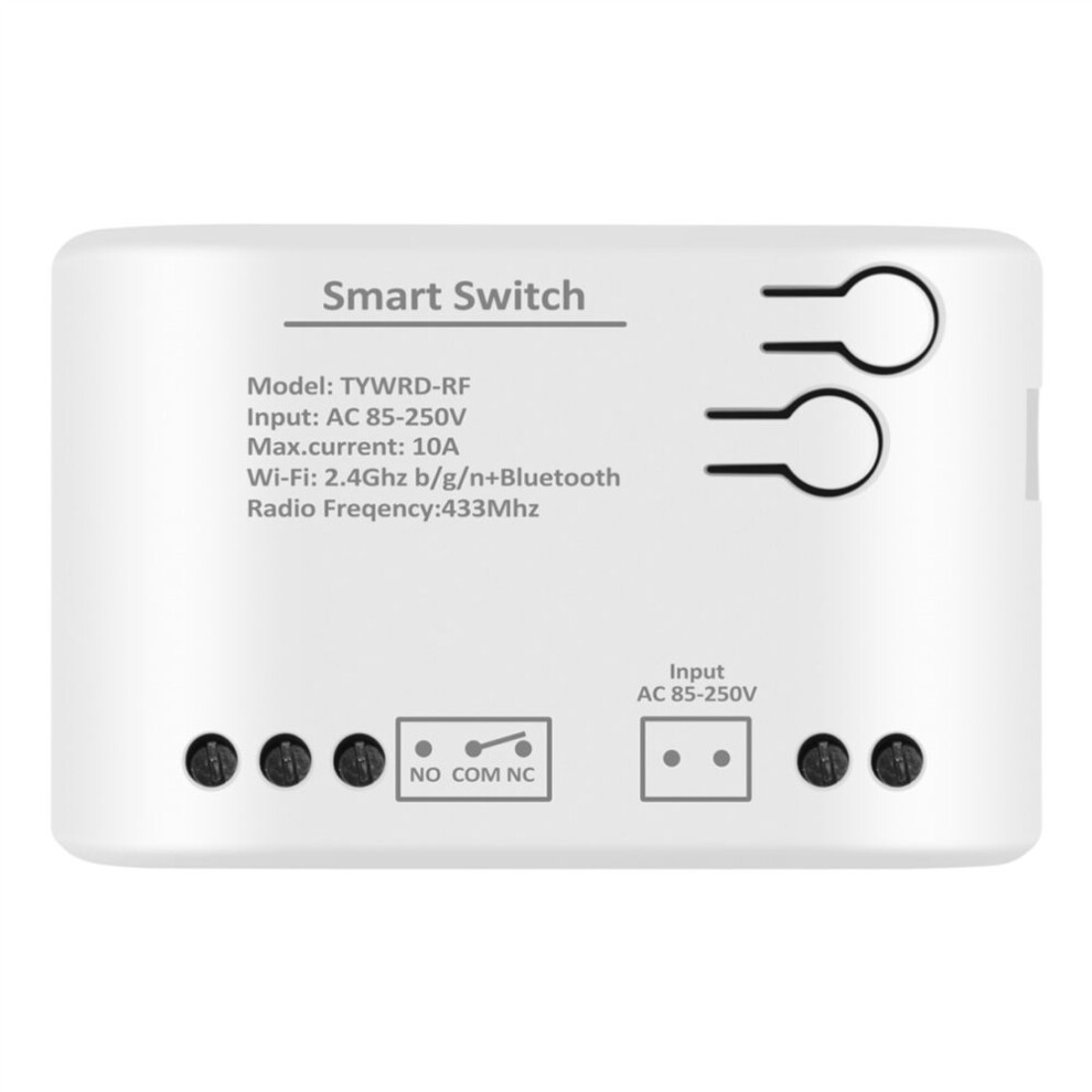 1Ch Rf Smart Switch Ac85-250V Wifi Tuya Remote Control 433 Light Switch 10A Rele Relay Self-Locking Interlock Inching 7668880131547