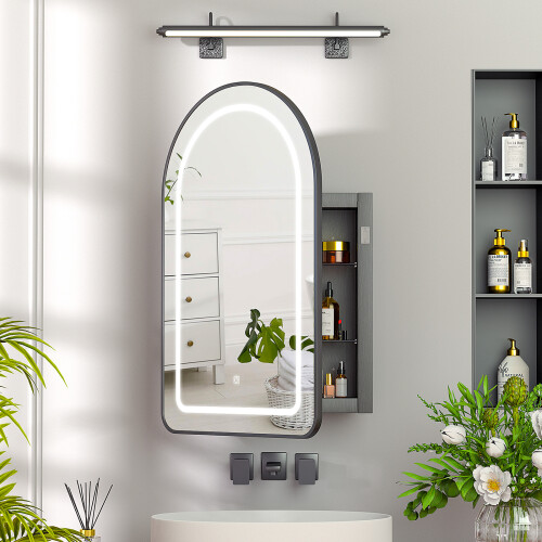 51x80 Bathroom Mirror Cabinet with Led Lights