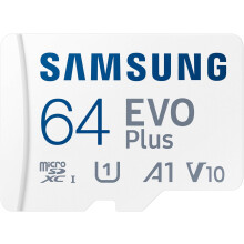 Samsung EVO Plus MicroSD 64GB 160MB/s con Adattatore Versione APC