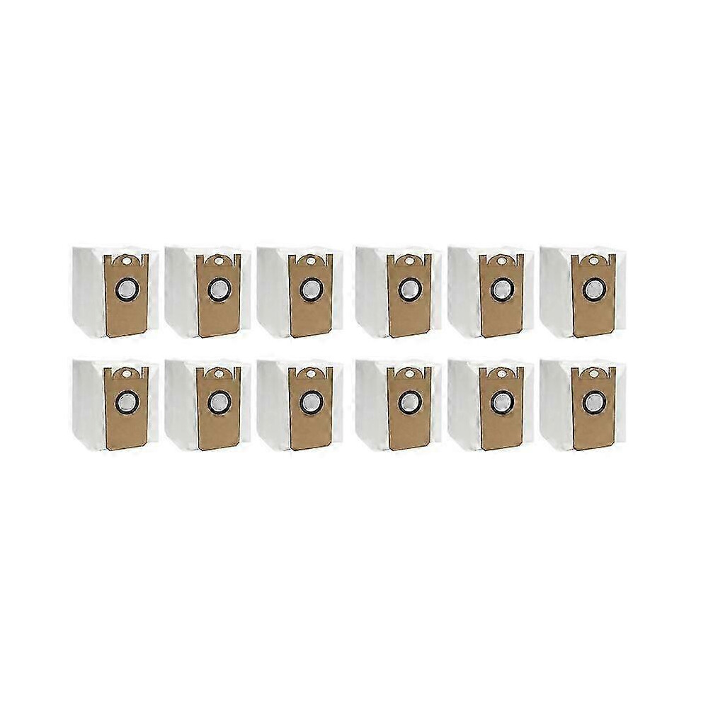 12 Pack Replacement Dust Bags For A90+ Self-Emptying Robot Vacuum Edition 0619 6913222353028