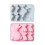 2pcs Easter Egg Rabbit Silicone Molds, 6-cavity Baking Mold Be Used For Making Chocolate ,cake Edition 0619 1