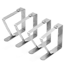 Large 8x7cm Stainless Steel Tablecloth Clip Tablecloth Clip Stainless Steel Tablecloth Clip Tablecloth Clip, Pack Of 8 Edition 0619