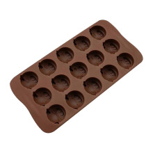 Cake Pans & Molds 15 Hole Pig Chocolate Mold Diy Cute Pig Pattern Cake Biscuits Baking Mold Edition 0619